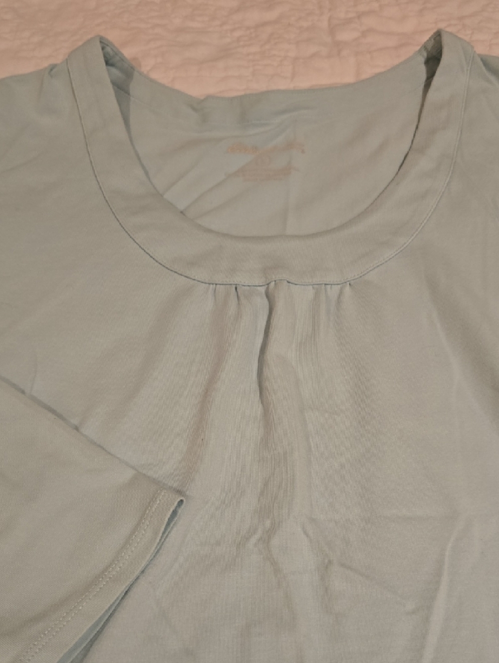 Eddie Bauer Pale Blue Logo Tee
